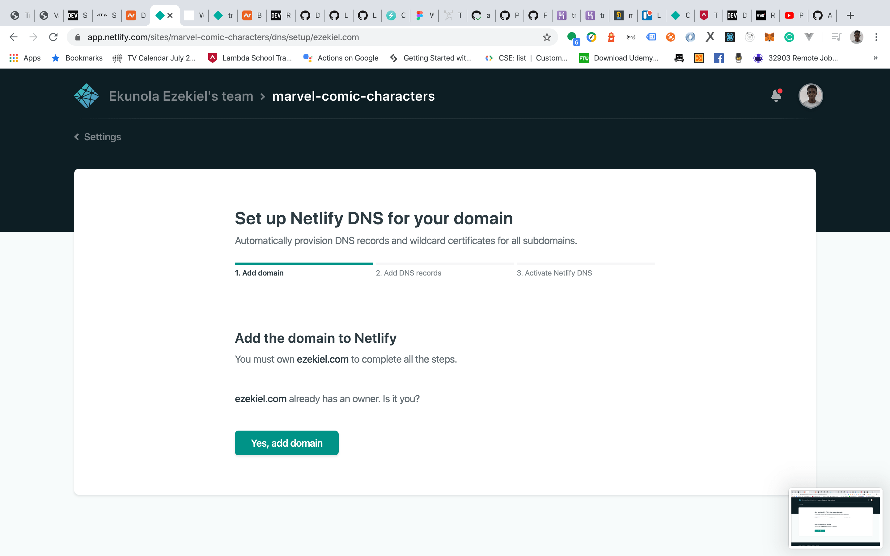 Netlify Dns Setup