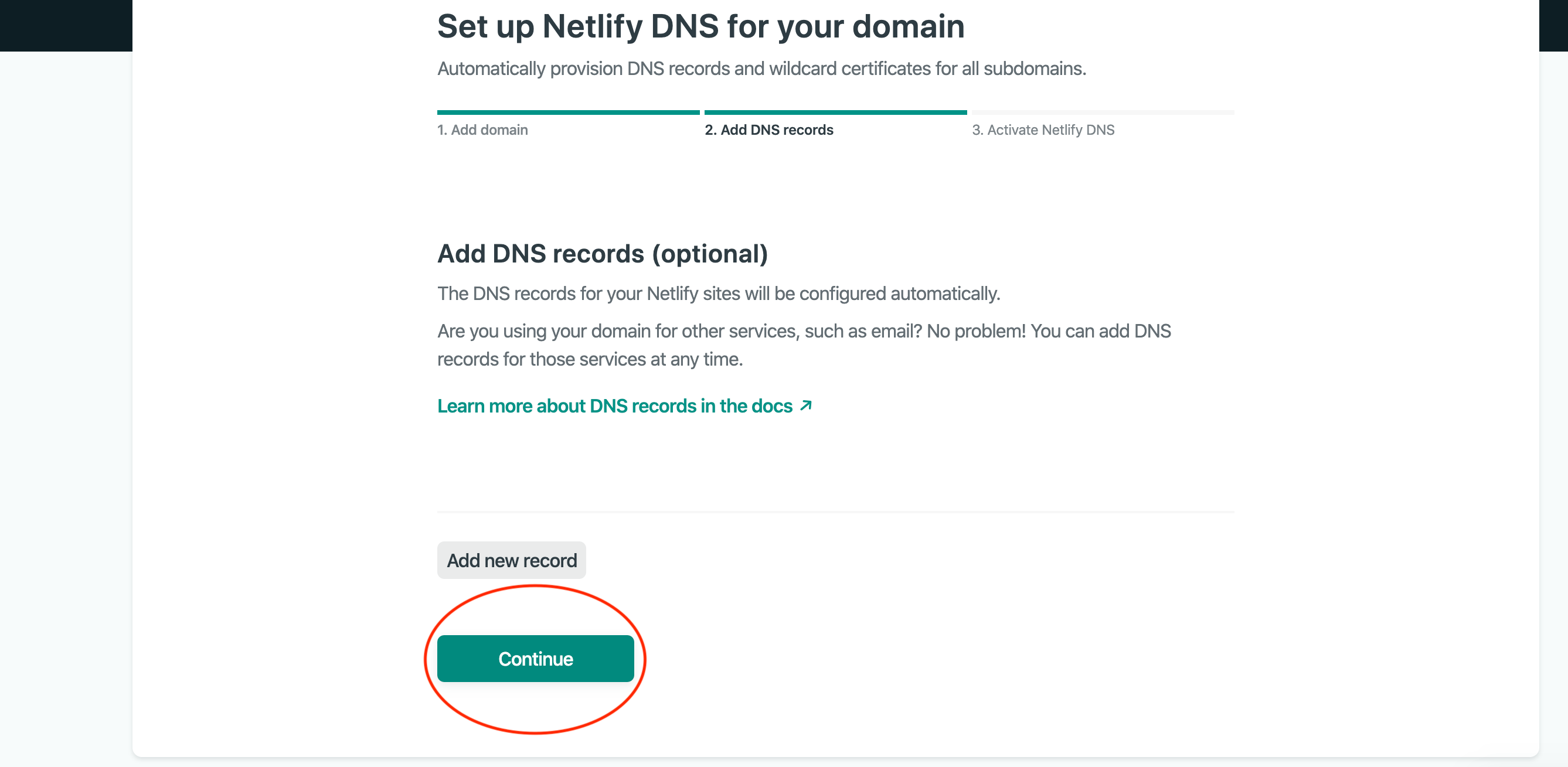 Netlify Dns Setup